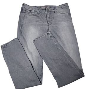 ATHLETA Gray Jeans Women's Size 6 - Five Pocket Style plus Zip & Button